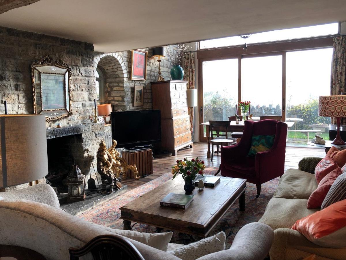 Hurcot Peaceful Stone Barn Conversion In Somersetヴィラ エクステリア 写真