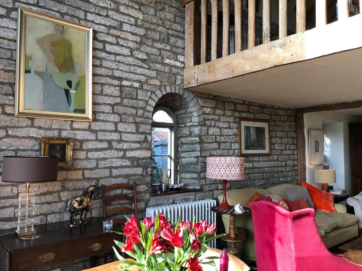Hurcot Peaceful Stone Barn Conversion In Somersetヴィラ エクステリア 写真